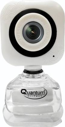 Quantum Hi-Tech HIGH QUALITY WEBCAM FOR WORK FROM HOME 30 HD  Webcam with Built-In Microphone with Night Vision USB Connectivity