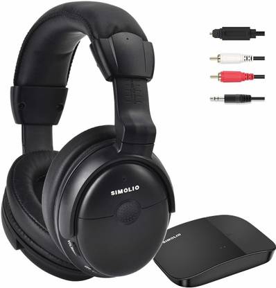 Simolio Digital Wireless Headphones With Optical For All Tvs, Hearing Bluetooth