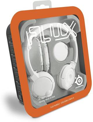 steelseries Flux Gaming Headset for PC Mac and Mobile Devices Wired Gaming