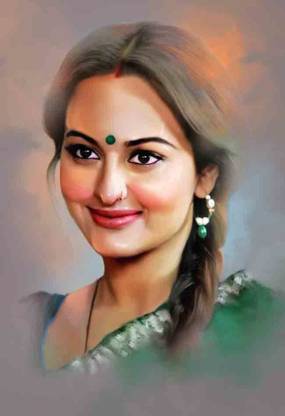 Sonakshi Sinha Photo Paper Posters Fine Art Print