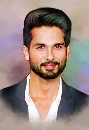 Shahid Kapoor Photo Paper Poster Fine Art Print