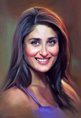 Kareena Kapoor Photo Paper Poster Fine Art Print