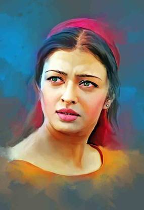 Aishwarya Rai Bachchan Photo Paper Poster Fine Art Print