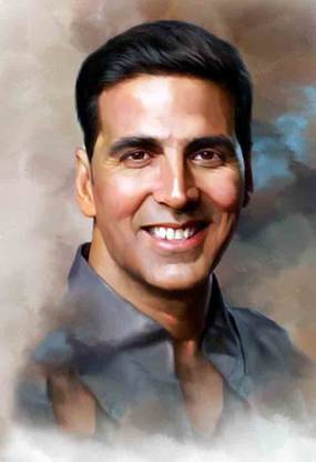 Akshay Kumar & All Bollywood Actors Photo Paper Poster Fine Art Print