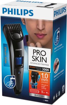 PHILIPS QT4001/15 Trimmer 45 min  Runtime 10 Length Settings