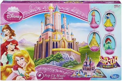 DISNEY PRINCESS Pop-Up Magic Pop-Up Magic Castle Game BOARD GAME FOR KIDS Party & Fun Board Game