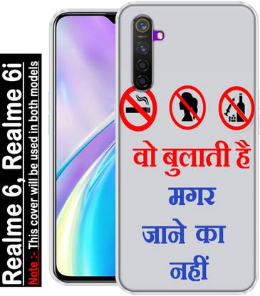 INDIALAND Back Cover for Realme 6i, Realme 6