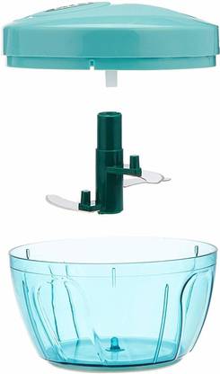 Avsar Avsar Handy chopper, triple blade, green colour with pull cord technology Vegetable Chopper Vegetable Chopper
