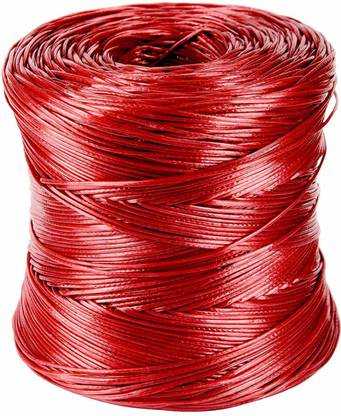 Pretail Plastic Rope Strings (Sutli-Rassi-Dori) - Extra Strong,Extra Long - Pack of 1 Nylon Clothesline