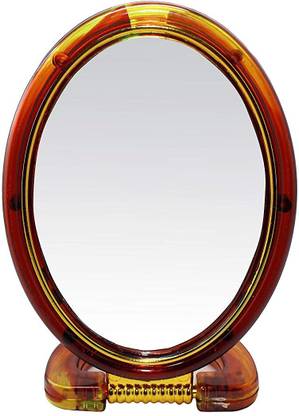 Kriti Beauty Cosmetic,Dual Sides Magnifying 1X/5X, Travel Makeup Mirror, Size 4 Inch
