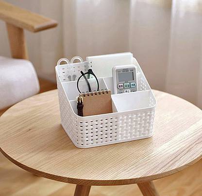 QUICK UNBOX 5 Compartments Plastic Multipurpose Holder