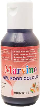 Marvino Skin-Tone Edible Gel Food Colours for Cake Icing Fondant & Other Foods Beige