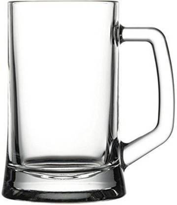 Gunatit Enterprise (Pack of 2) Drinking Glass Mug Glass Beer Mug
