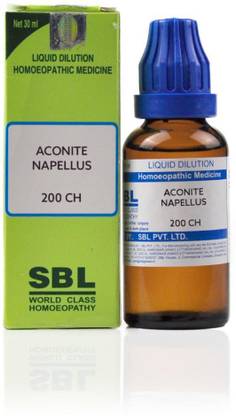 SBL Aconite Napellus 200CH Liquid