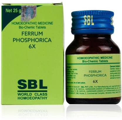 SBL Ferrum Phosphorica 6X Tablets