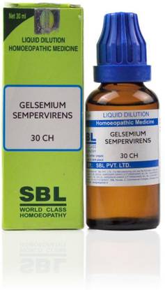 SBL Gelsemium Sempervirens 30CH Liquid