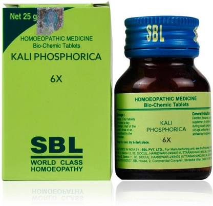 एस बी एल Kali Phosphoricum 6X टैबलेट्स