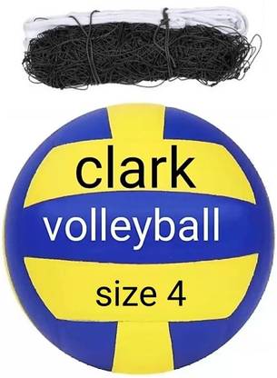 clark 7556 classic volleyball with nylon net Volleyball Kit