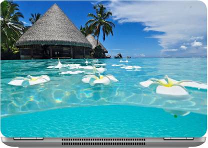 इम्बुए Sea Laptop Skin Decal 15.6 X Digital Quality Vinyl डिजिटल क्वालिटी विनाइल लैपटॉप डीकैल 15.6
