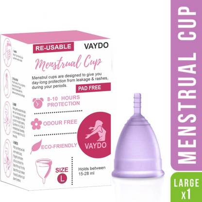 vaydo Large Reusable Menstrual Cup