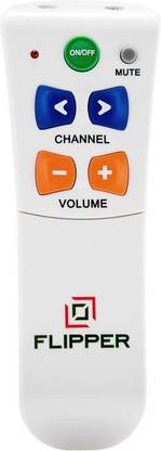 Flipper Big Button Universal Remote For 2-Devices [Cat_88416] Flipper Remote Controller