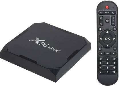 X96 MAX Plus Android TV Box 4k 4GB RAM 32GB ROM Supports Miracast UHD 8K 4K 1080P WiFi Bluetooth Smart TV Box Media Streaming Device