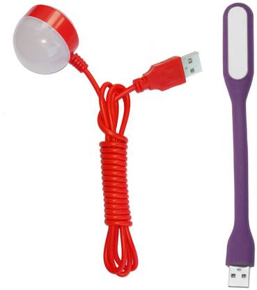 Flipkart SmartBuy Portable and Flexible for Notebook, Laptop, Power Bank Combo set of 1 USB Magnate Bulb with 1.5 meter long wire And1 Led Light