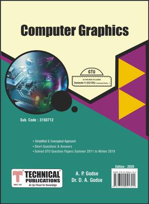 Computer Graphics for GTU 18 Course (V - CE/CSE/Prof. Elec. 1 - 3150712)