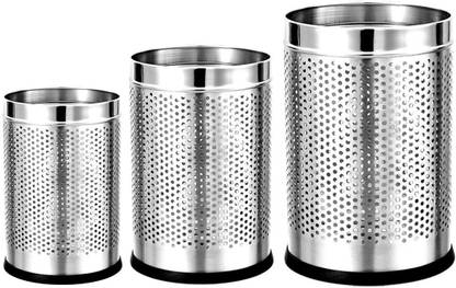 Shivom steel Stainless Steel Dustbin