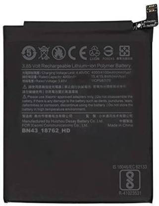 MobileMantra Mobile Battery For  Xiaomi Redmi Note 4