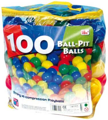 Playhood Pack of 100 balls (Colorful)