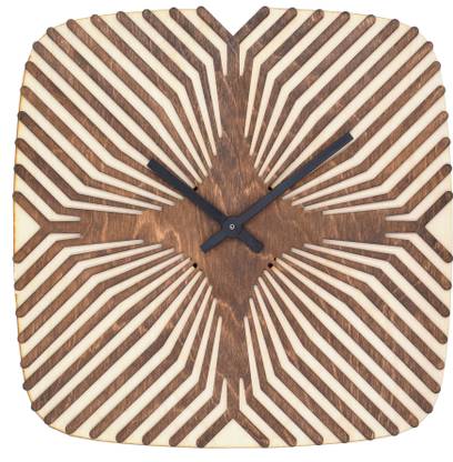 bliss n birch Analog 39 cm X 39 cm Wall Clock