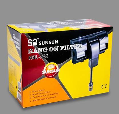 SUNSUN HBL-702 Hang On Filter Power Aquarium Filter