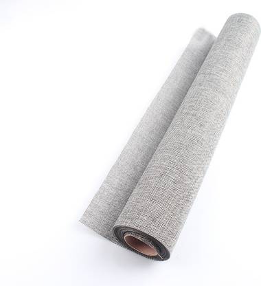 R H lifestyle Grey 3 Yards Natural COLORED Burlap Roll 19" Wide Fabric Jute DIY Craft Wedding Runner Upholstery Linen