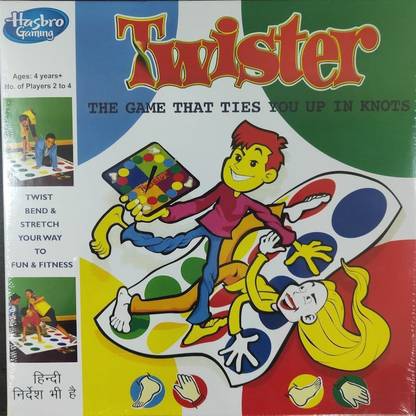 HASBRO GAMING Twister Classic Game Party & Fun Board Game