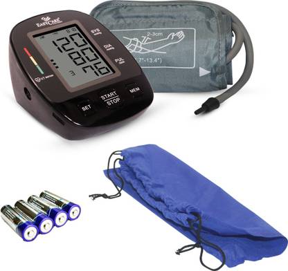 EASYCARE BIG DISPLAY Digital Blood Pressure Monitor with Fully Automatic Arm Style (Micro Computer Intelligent) Approved By WHO Big Display Blood Pressure Monitor Bp Monitor