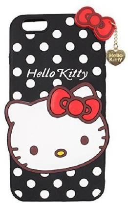 Wideals Back Cover for Hello Kitty Back cover for Apple iphone 5 Black(pink)