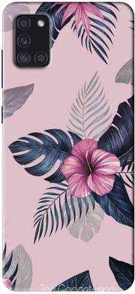 NDCOM Back Cover for Samsung Galaxy A31 Flowers Printed