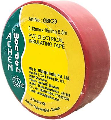 Achem Wonder PVC Tape 18mmX6.5mt (30 rolls)