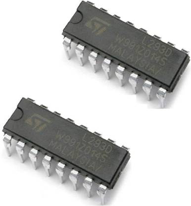 DS Robotics L293D Motor Driver IC H Bridge DC Motor Driver IC Set of 2 Electronic Components Electronic Hobby Kit