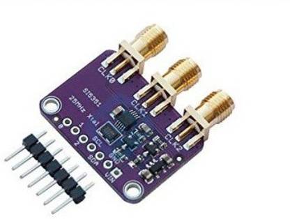 EMERGING TECHNOLOGIES DC 3V-5V Clock Generator Breakout Board Module Signal Generator Clock 8KHz-160MHz CJMCU-5351 Si5351A Si5351 I2C CJMCU-5351 Si5351A Si5351 I2C Electronic Components Electronic Hobby Kit