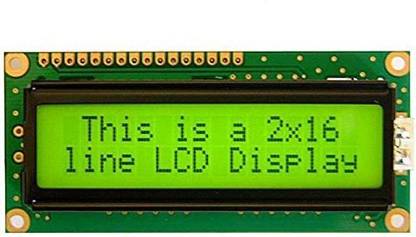 R&D LCD 16x2 Alphanumeric Display for 8051, AVR, Arduino, PIC, ARM All (Green) Display Lights Electronic Hobby Kit