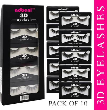 adbeni Makeup Beauty False 3D Eyelash, (RDCHRY101)