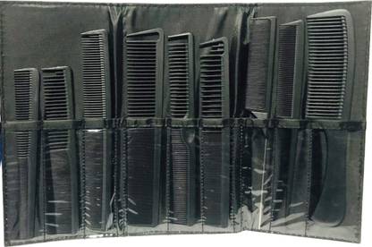 UKI Professional set 9 carbon combs Styling Hairdressing Combs Brush Comb Set of 9