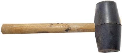 CART OF CRAFTS Rubber Mallet American Wood Handle 450 GMS Wooden Handle Mallet