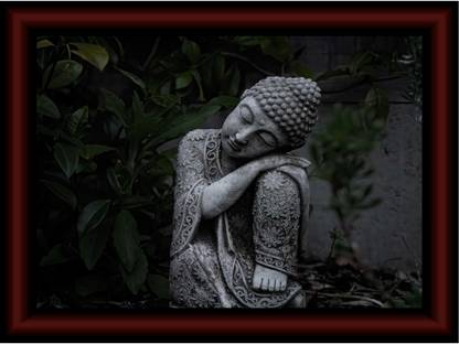 सैफ Buddha डिजिटल रीप्रिंट 11 inch x 14 inch पेंटिंग