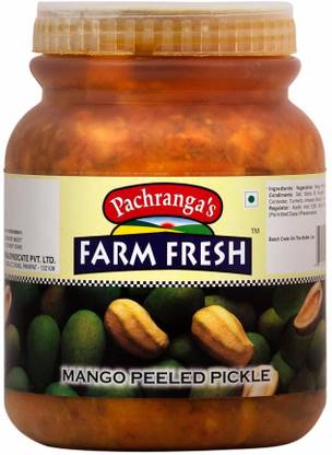 Pachranga's Farm Fresh Fresh Mango Peeled Pickle - 1 kg Mango Pickle