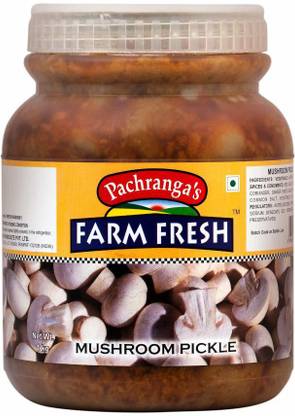 Pachranga's Farm Fresh Fresh Mushroom Pickle - 1 kg Mushroom Pickle