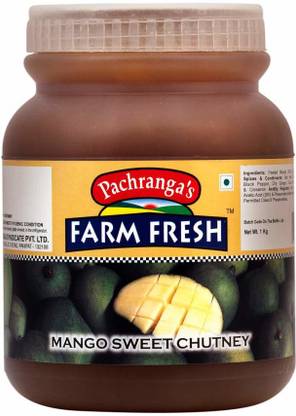 Pachranga's Farm Fresh Fresh Mango Sweet Chutney (1 Kg) Mango Pickle