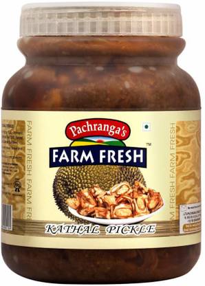 Pachranga's Farm Fresh Fresh Kathal Pickle - 1 kg Mixed Vegetable Pickle
